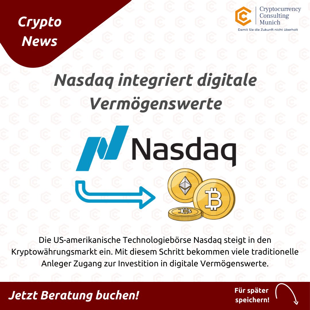 crypto_munich's tweet photo. ✅Folgen Sie @crypto_munich für mehr News und Infos über #Kryptowährungen und unsere #Beratung.
💬Wie gut haben Sie sich schon mit dem Thema #Bitcoin &amp; #Blockchain befasst?
Schreiben Sie es in die Kommentare und lassen Sie uns über das Thema diskutieren. 
#CC #investsafely https://t.co/jDFJOIiHjb
