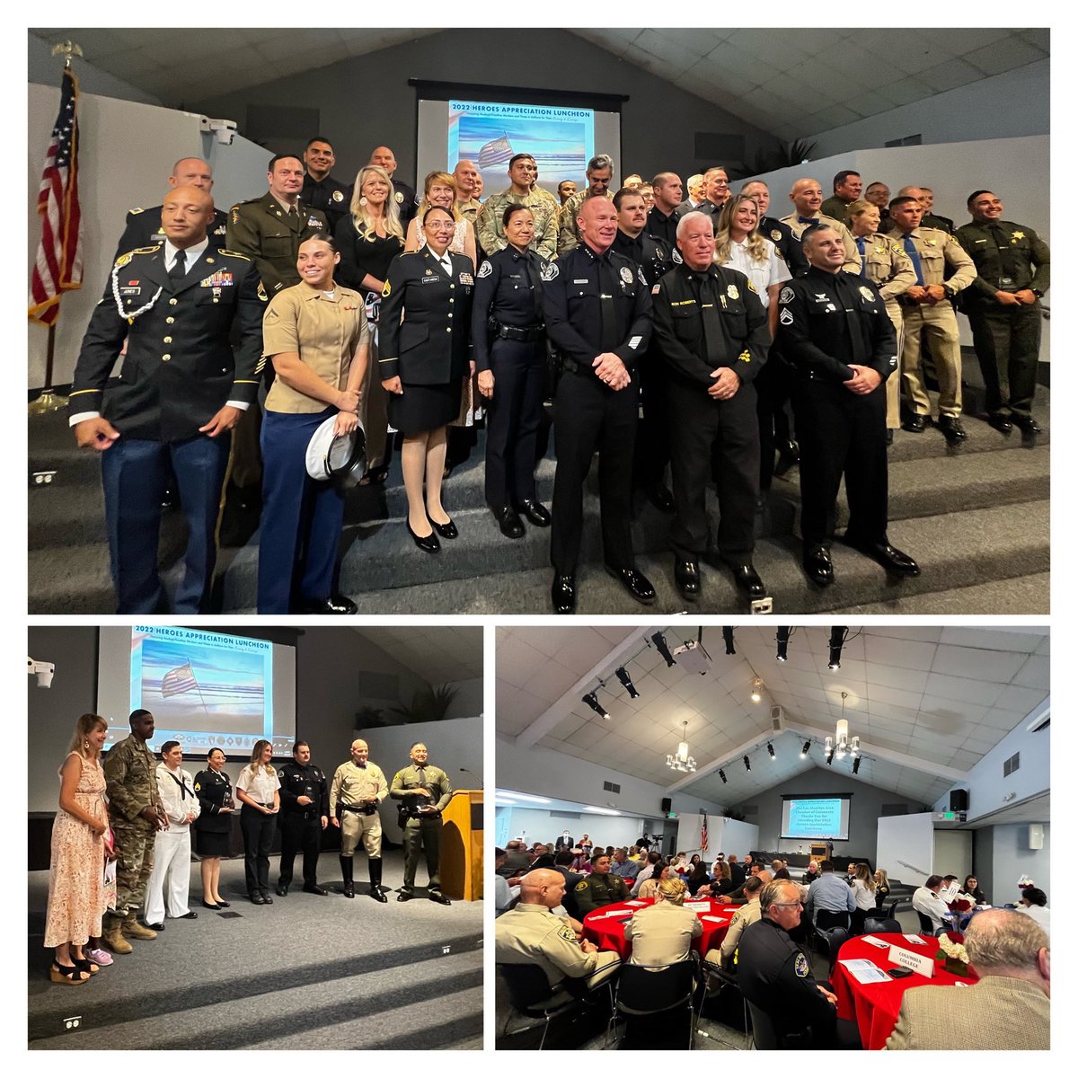 SenJanetNguyen's tweet photo. Congratulations to all of our #LosAlamitos community members who were recognized by the Los Alamitos Chamber of Commerce and the @RossmoorCSD as our Heroes of 2022. Thank you for all that you do to keep our community safe. #72AD #PublicSafety https://t.co/OD9adhhykb