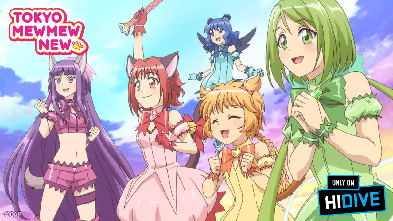Where to Watch Tokyo Mew Mew New Reboot: Crunchyroll, Netflix, HIDIVE in  Sub and Dub