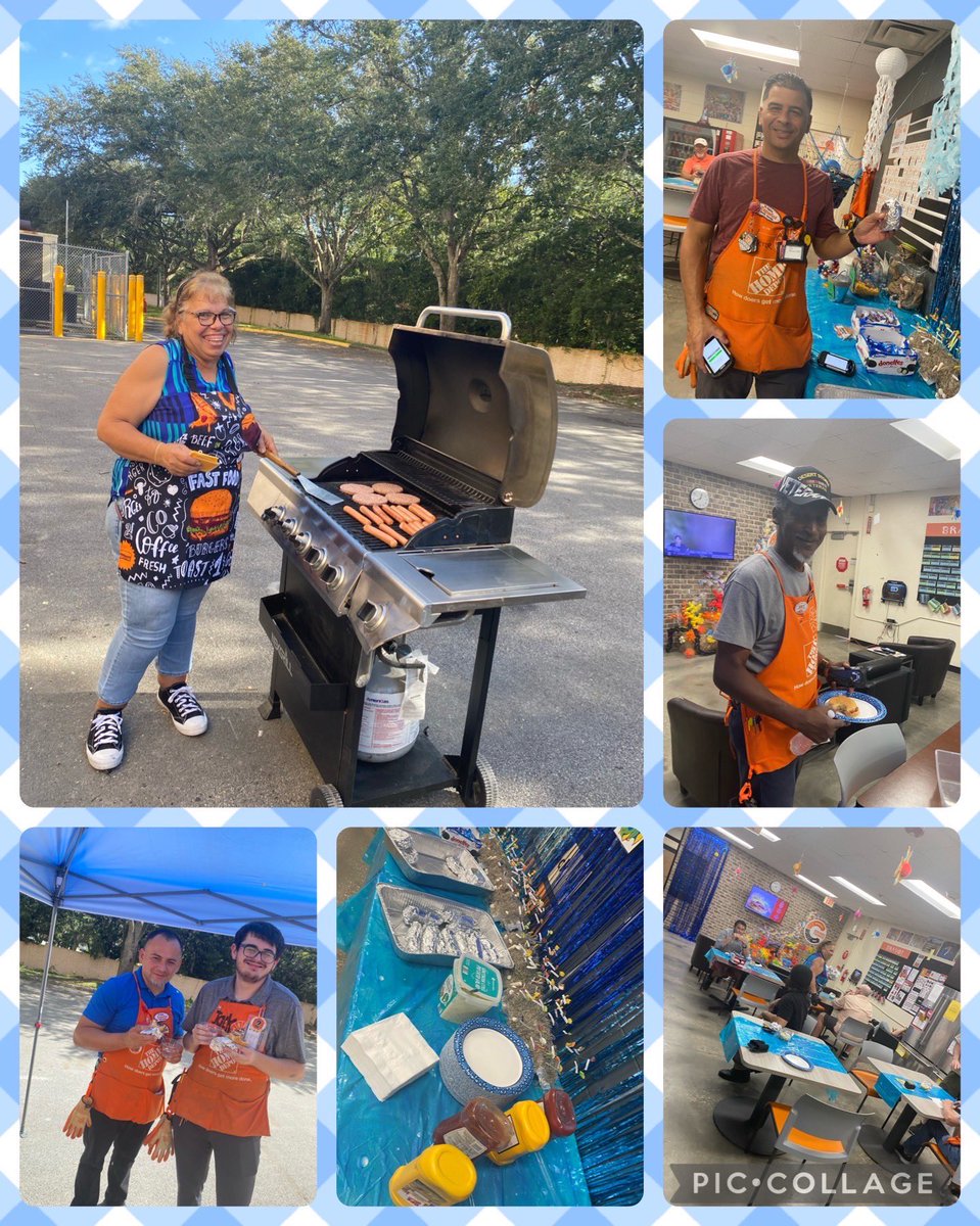 Store 0262 is celebrating day 3 of our success sharing celebration with a cookout ! 🍔🌭Thank you to all our hard working associates. 💪🏻