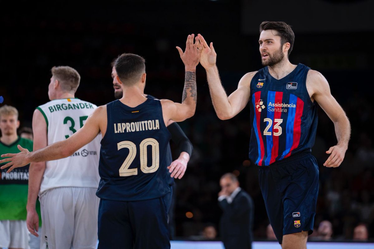 FCBbasket's tweet photo. 🏆A la FINAL de la Supercopa Endesa! 

🏀 Triomf per 91-74 contra la @Penya1930 en la segona semifinal després d'una gran segona part

🔥 Aquest diumenge, a les 18:30h, final contra el @RMBaloncesto https://t.co/6Ltc1KFzBk