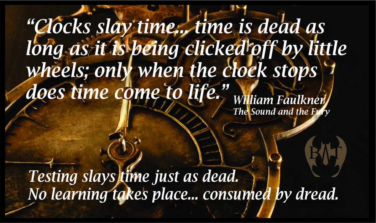 It's time to take a good hard look at just how much time is wasted by standardized testing. #TBATs #TeachNotTest .<a href="/KentuckyBATs/">Kentucky BATs</a> .<a href="/FLBATsA/">@FLBATs</a> .<a href="/GeorgiaBATs2/">@GeorgiaBATs</a> .<a href="/MemphisbatBa/">TennesseeBATs</a> .<a href="/AlabamaBATs/">AlabamaBATs</a> .<a href="/MississippiBAT/">Mississippi BATs</a> .<a href="/WVBats/">WV Badass Teachers</a> .<a href="/NoCarolinaBATs/">NoCarolinaBATs</a> .<a href="/SoCarolinaBATs/">South Carolina BATs</a>
