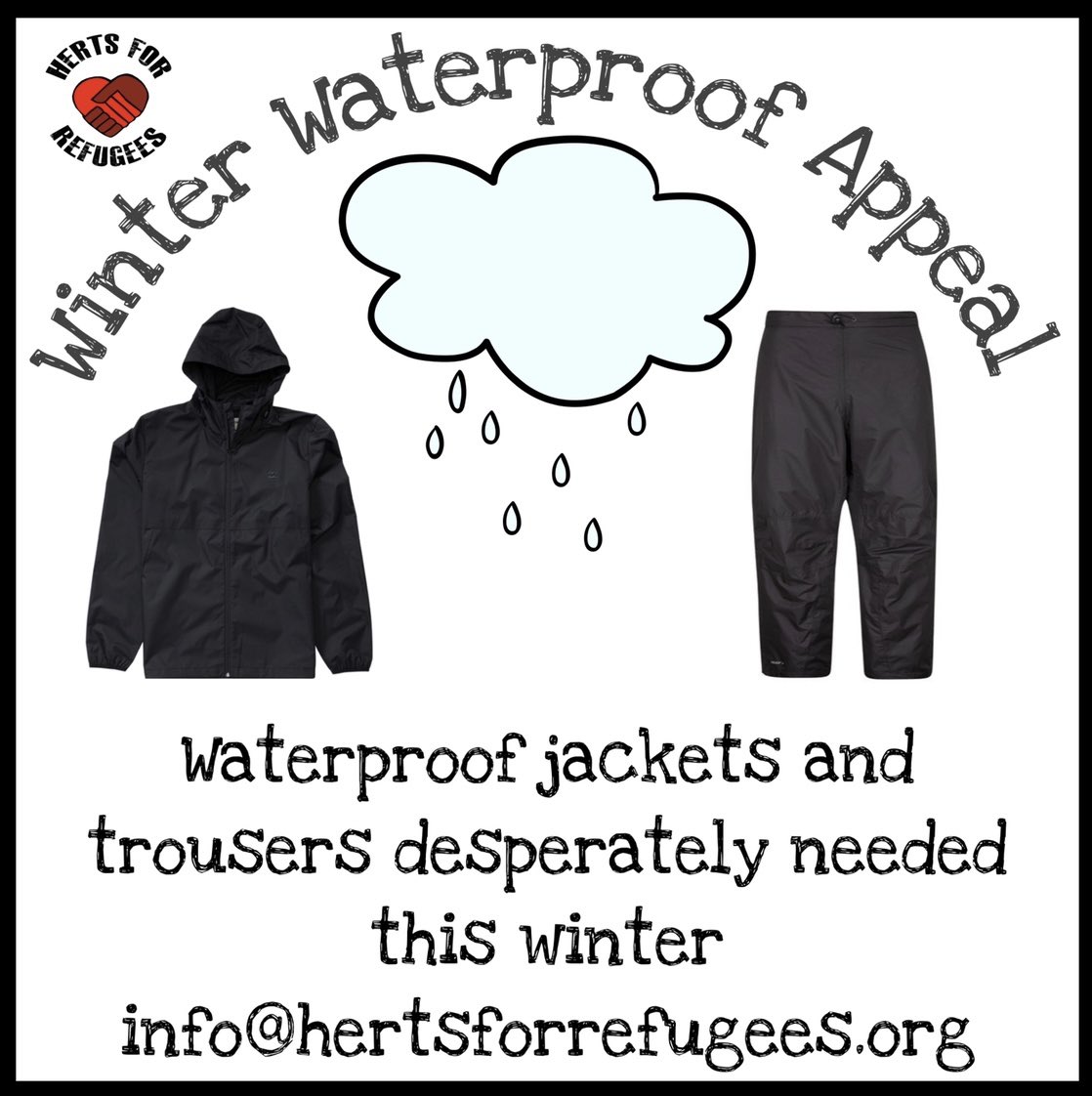Can you help by donating and unwanted waterproof jacket or donate towards the cost of a new one for just £10 
Winter will be upon us very soon and these waterproofs will be desperately needed 🌧❄️ m.facebook.com/story.php?stor…