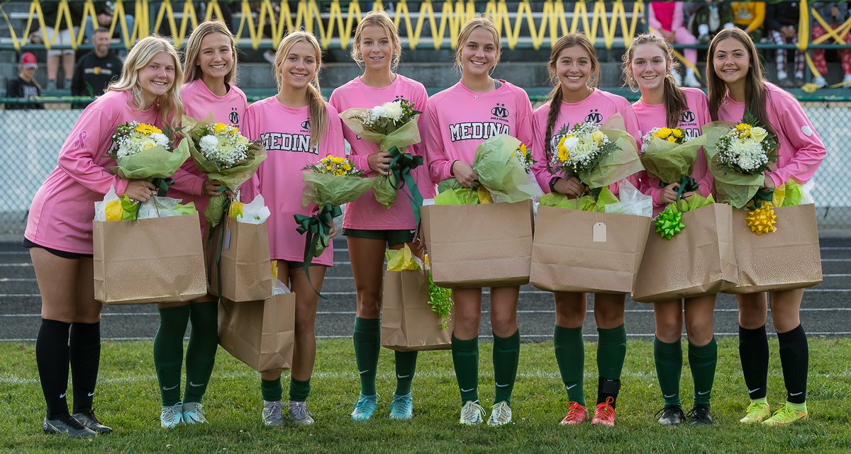 Want to say "Congrats!" to the 8 Medina Girls Soccer Seniors who were honored tonight before there game. Good luck to you ladies in all you do! <a href="/lillysmith1027/">Lilly Smith</a> <a href="/olivia_sipsock/">Olivia Sipsock</a> <a href="/kaylaperfect_/">Kayla Perfect</a> <a href="/AudreyPedro10/">Audrey Pedro</a> <a href="/notarava14/">Ava Notarianni</a> <a href="/lillyma10/">Lilly Ma</a> <a href="/juliaeaton_86/">Julia</a> <a href="/amelia_cassidy1/">amelia cassidilia</a> @MedinaGSoccer