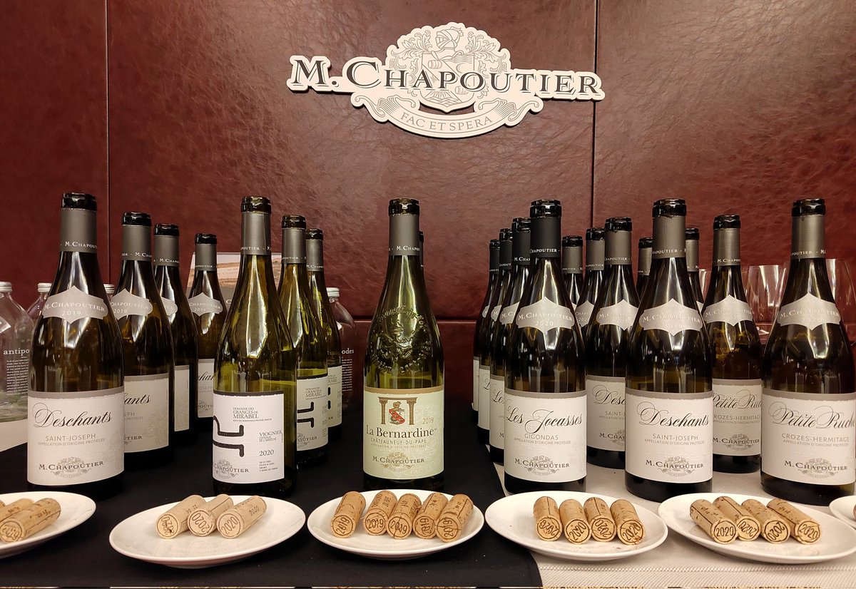LUMaxime's tweet photo. M. Chapoutier Launch Event & Wine Dinner -'Fac et spear' organized by Summergate, a main wine importer and distributor belonging to Woolworths Group.
@M_Chapoutier #chapoutier #Rhone
#M_Chapoutier #Woolworths https://t.co/vd5LjSQK64