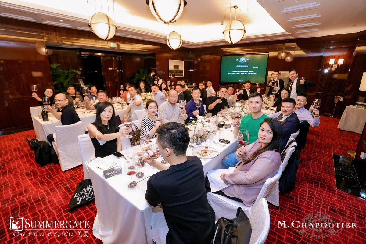 LUMaxime's tweet photo. M. Chapoutier Launch Event & Wine Dinner -'Fac et spear' organized by Summergate, a main wine importer and distributor belonging to Woolworths Group.
@M_Chapoutier #chapoutier #Rhone
#M_Chapoutier #Woolworths https://t.co/vd5LjSQK64
