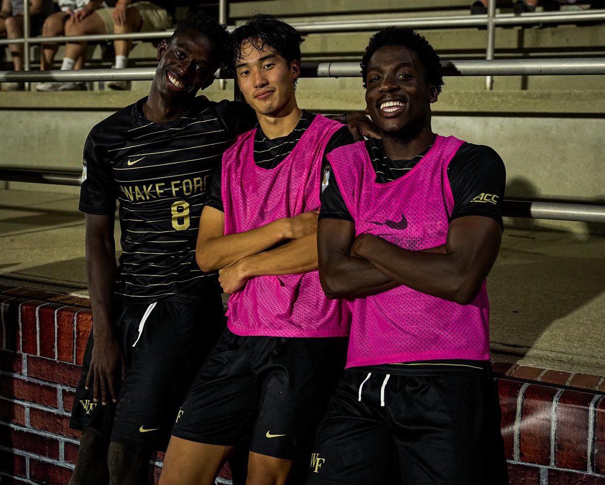 NCAA Soccer (@ncaasoccer) on Twitter photo The Deacs are rollin' ๐ฅ
No. 1 Wake Forest remains undefeated after notching a dominant 6-1 win over No. 10 Clemson!
#NCAAScoccer x ๐ธ <a href="/WakeMSoccer/">Wake Forest Men's Soccer</a> The Deacs are rollin' ๐ฅ
No. 1 Wake Forest remains undefeated after notching a dominant 6-1 win over No. 10 Clemson!
#NCAAScoccer x ๐ธ <a href="/WakeMSoccer/">Wake Forest Men's Soccer</a>