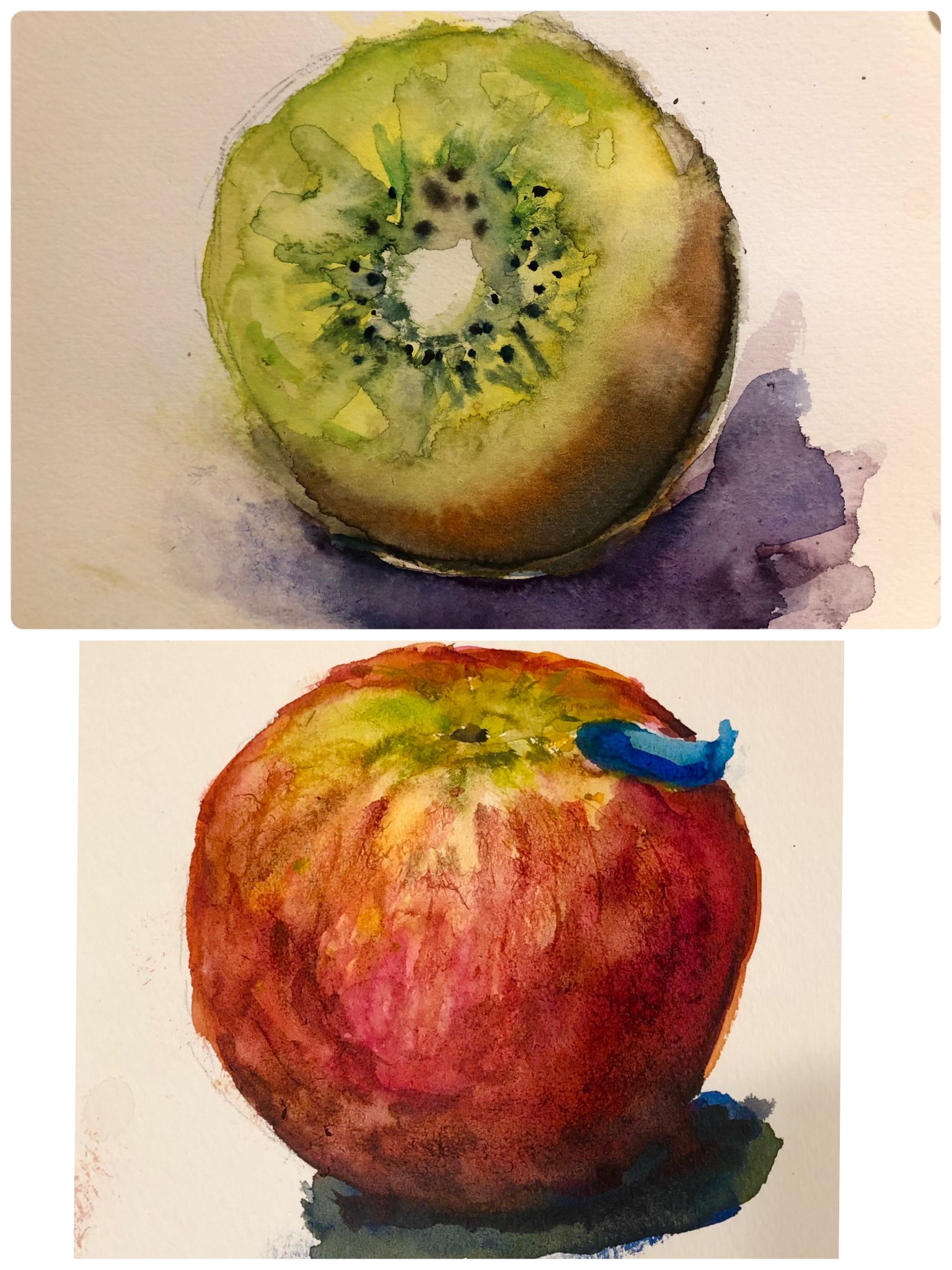 Wataru Fujimaki_art on Twitter "水彩画のフルーツ art painting https//t.co