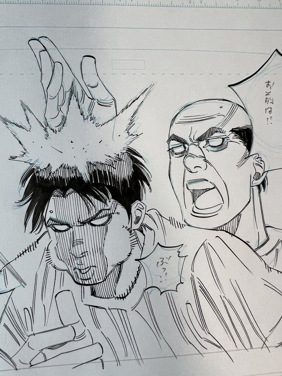 いつかバトル的な漫画を描いたらどうなるのかなぁと考えたりもします。
本日BUNGO326話ペン入れ2日目です。 