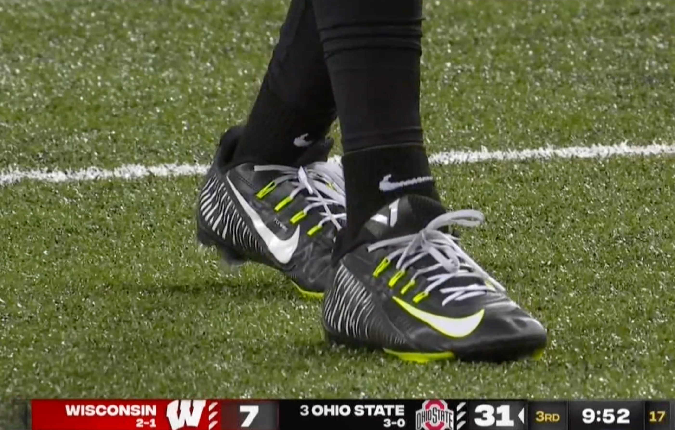 CBS Sports on X: Update: Marvin Harrison Jr. has changed his cleats 👀   / X