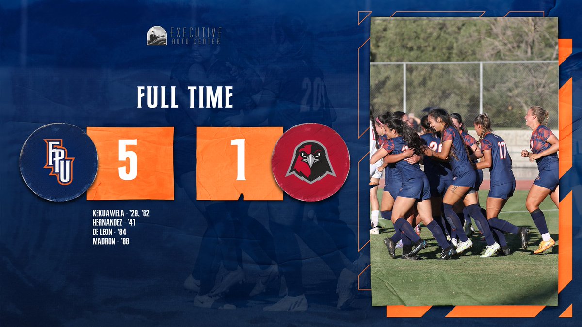 FPUsoccer's tweet photo. ⚽️ | Couldn't ask for a better way to start PacWest play!

#TeamFPU | #BackTheBirds https://t.co/r9gPN8LmpL