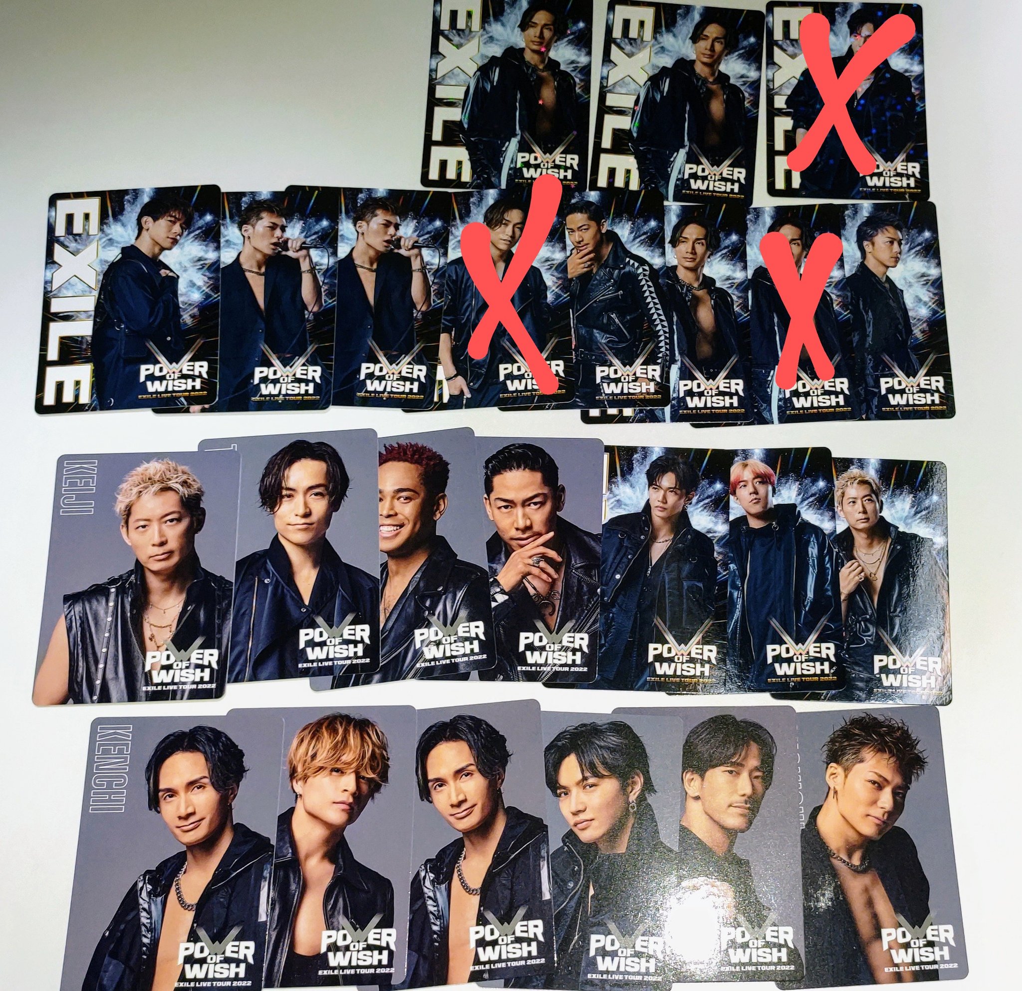 訳あり 【激レア！】EXILE EXILE KEIJI 直筆サイン 直筆サイン 本日