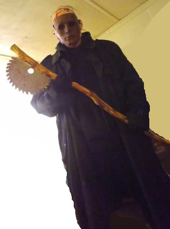 Sabian002's tweet photo. My Halloween costume this year ..... Jacob Treagle! #LocustLake https://t.co/f3FQa6lUGy