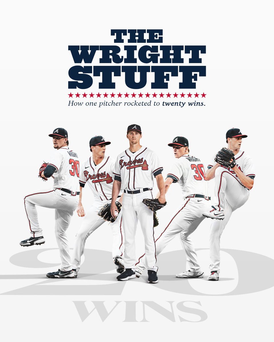 KNIGHTS_BASEBTN's tweet photo. Congratulations to former Knight @Kyle_Wright44 for winning his major league leading 20th game of the season. Great job Kyle! #RepTheK https://t.co/h9ijEkgOZc