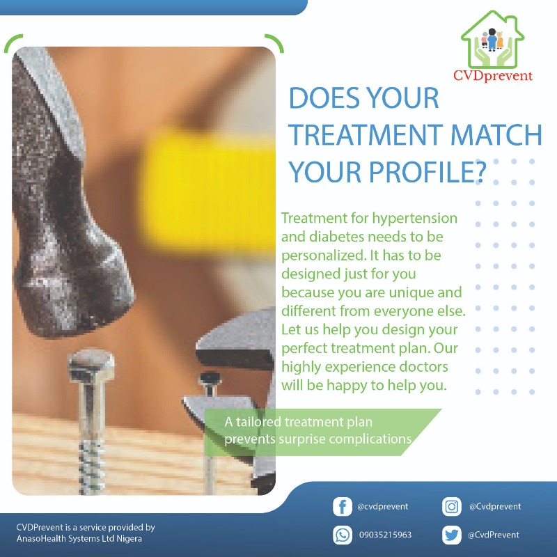 CvdPrevent's tweet photo. Are you struggling to control #hypertension or #diabetes? 
It's possible that your current treatment does not match your profile.
Reach out to us to help you discover the right intervention for you. On our website, click on the large blue button at the bottom of the page.