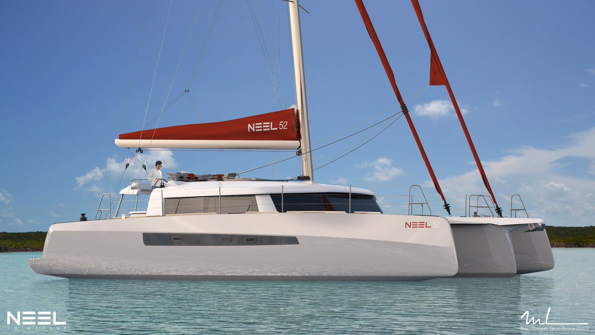 Multihull_Aus's tweet photo. ⛵🍾 NEEL 52 Unveiled
NEEL Trimarans continues to set new benchmarks in innovation and design with the announcement of a new model, the NEEL 52. With a racy, modern silhouette, elaborately designed hull and sleek lines, the NEEL 52 exudes elegance.
https://t.co/wPqO4U1uKg https://t.co/75Tsc3030z
