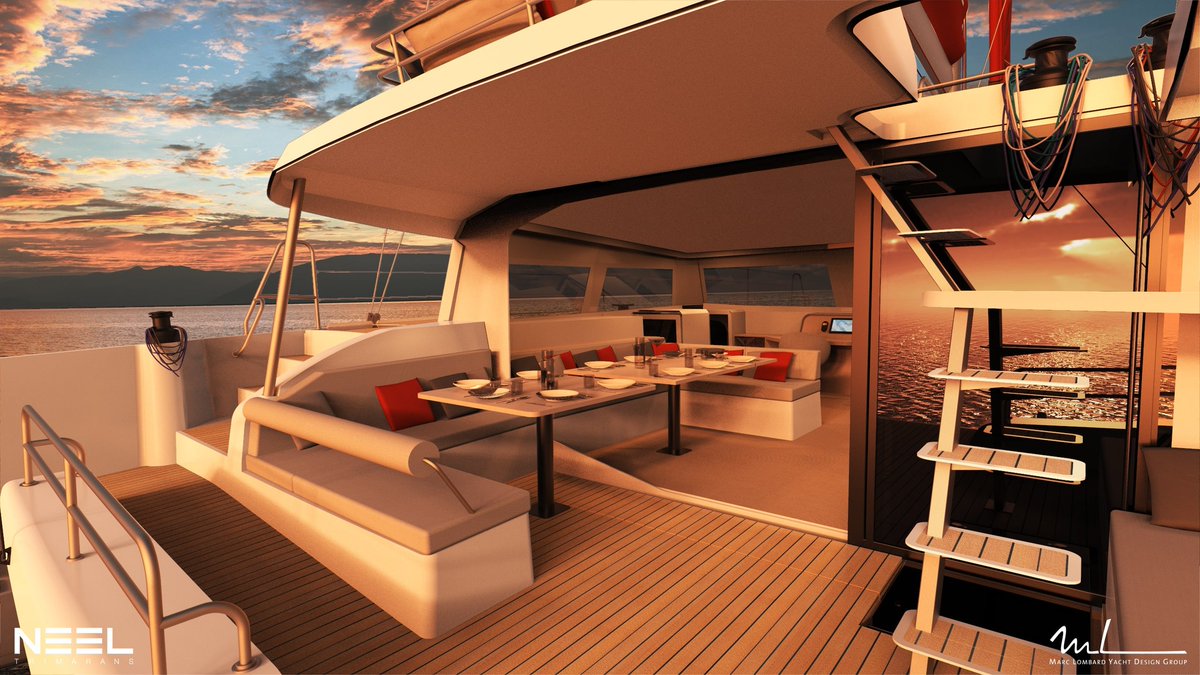 Multihull_Aus's tweet photo. ⛵🍾 NEEL 52 Unveiled
NEEL Trimarans continues to set new benchmarks in innovation and design with the announcement of a new model, the NEEL 52. With a racy, modern silhouette, elaborately designed hull and sleek lines, the NEEL 52 exudes elegance.
https://t.co/wPqO4U1uKg https://t.co/75Tsc3030z