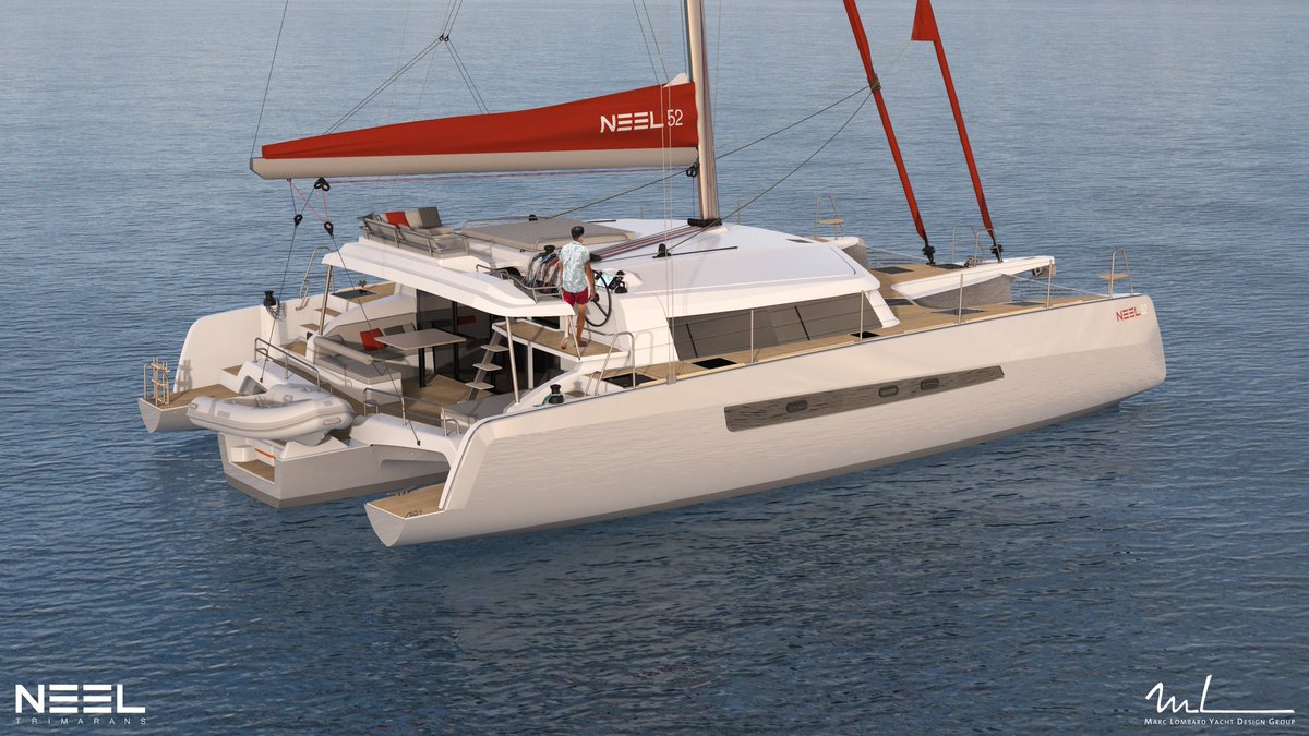 Multihull_Aus's tweet photo. ⛵🍾 NEEL 52 Unveiled
NEEL Trimarans continues to set new benchmarks in innovation and design with the announcement of a new model, the NEEL 52. With a racy, modern silhouette, elaborately designed hull and sleek lines, the NEEL 52 exudes elegance.
https://t.co/wPqO4U1uKg https://t.co/75Tsc3030z