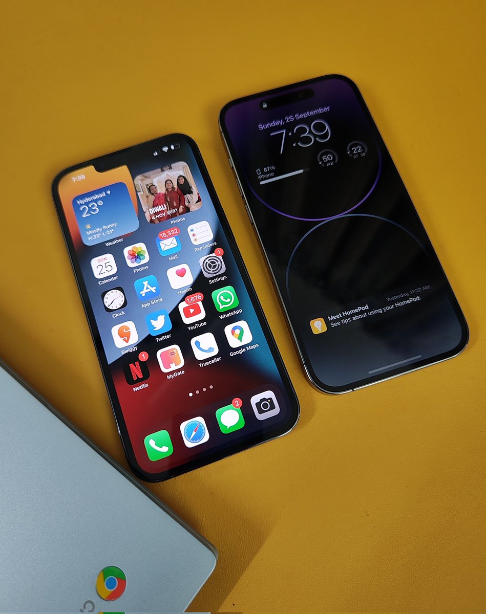 I don't know about you but after using the iPhone 14 Pro for a few days, I don't feel like it's a leap of a upgrade from iPhone 13 Pro series.

If you have used a recent iPhone like 13 Pro and used 14 Pro what do you feel?