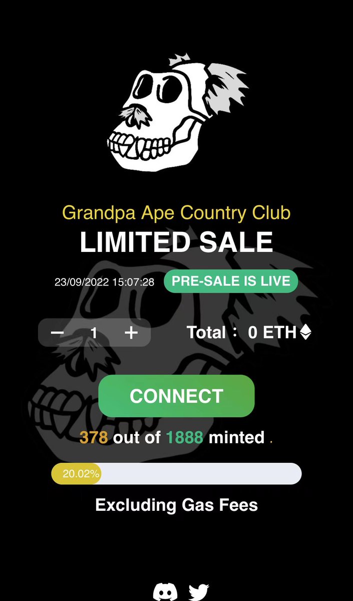 GrandpaApeCC_'s tweet photo. 🚨 Because of the bear market 🚨

🎁 We're giving away 300 WL spots🎁

🚀 WL＝feermint 🚀

📣 Quick Minting  if you are mentioned by us (only 300 NFTs on Twitter members) 📣

🔗https://t.co/jAShMfplAB

48h... ⏳

#NFTGiveaway https://t.co/L0xvUXb0gD