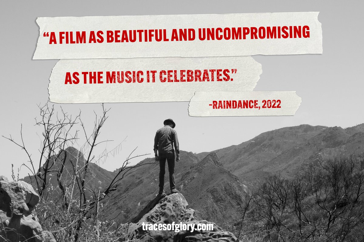 WOW! High praise from the largest independent film festival in the UK. ❤️ Click this link to watch the trailer and see for yourself: tracesofglory.com Then get your tickets here: raindance.org/festival-progr… @Raindance @idahomusic