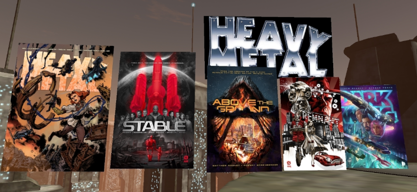 FanConXR's tweet photo. Right now!
The #FanConXR @HeavyMetalInk After Dark panel w/ @matthewmedney (CEO Heavy Metal) @BlakeNorthcott (Arena Mode) @BrendanColumbus (Savage Circus) @JeromyDeChant

Visit https://t.co/nG1Tt5CNer to join in the fun!

#Comics #Comicbooks #VR #VirtualReality #HeavyMetal https://t.co/vOCRFxEX2D