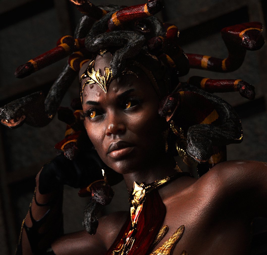 Lady Love on Twitter "RT RenderGoddess1 Medusa."