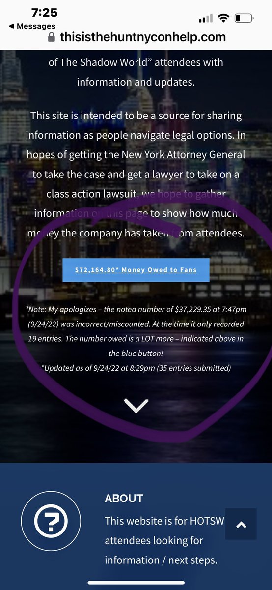 ilenecas's tweet photo. They updated the amount and it’s much higher. Take a look and that’s only for 35 people. We know there were so many more who purchased passes and extras from @JalmicsINTL and they owe us all our refunds. #JalmicsRefundNow #JalmicsLawsuitNow #NYShadowcon #shadowhunters https://t.co/0YYz0YtuUo