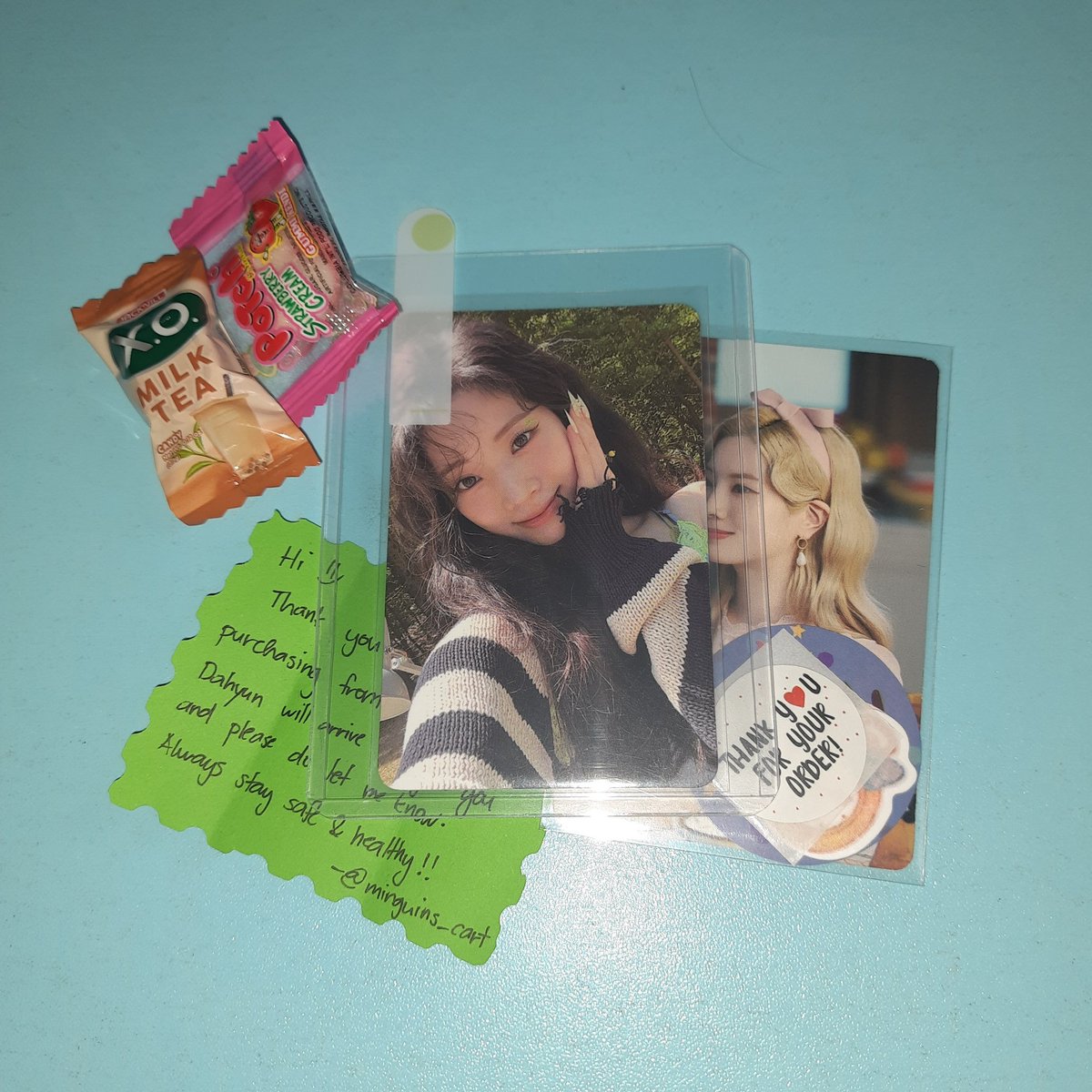 dubunoot's tweet photo. ·˚ ༘₊· ͟͟͞͞꒰➳ #leuvmail !

dubu pisngi so much sparks ⭐️⭐️ thank youu @minguins_cart !! secure packaging n qt freebies, would love to transac w u again 🤍 https://t.co/WhyqyEzRuW