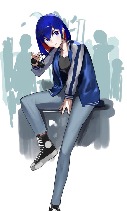 こちらのイラストを元に理芽ちゃんコーデしてくださいました!!!!!!ほんとに可愛いので皆様是非!!  