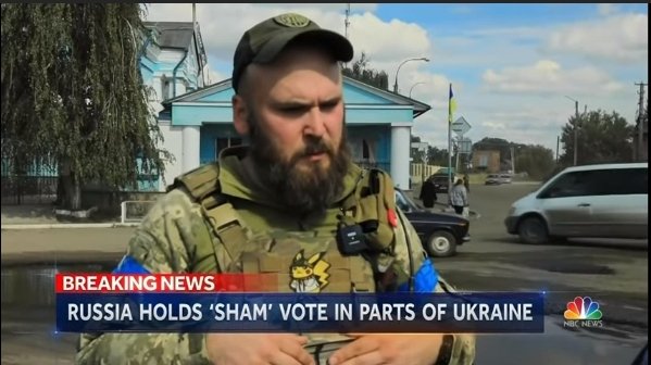 date25's tweet photo. Sept 24, 2022 NBC nightly news.
Ukraine Soldier with Pikachu Pin. He the BOSS. #ukraine #pickachu #ukraine #ukrainetoday #pikachu #pikachumemes #BOSS https://t.co/zrjzht2skW