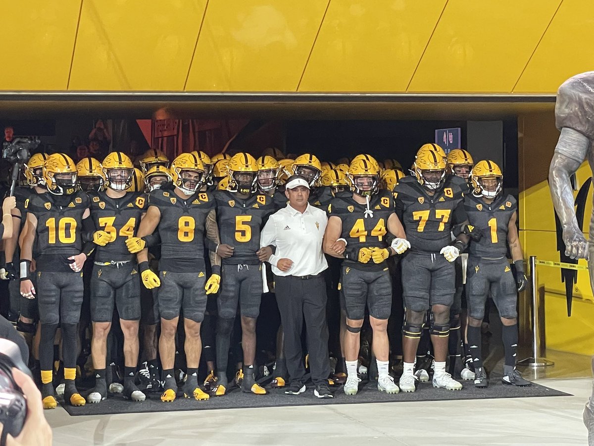 Shaun Aguano and the Sun Devils about to kick off a new era of ASU football. 

If this doesn’t sum up his coaching approach, I don’t know what does.