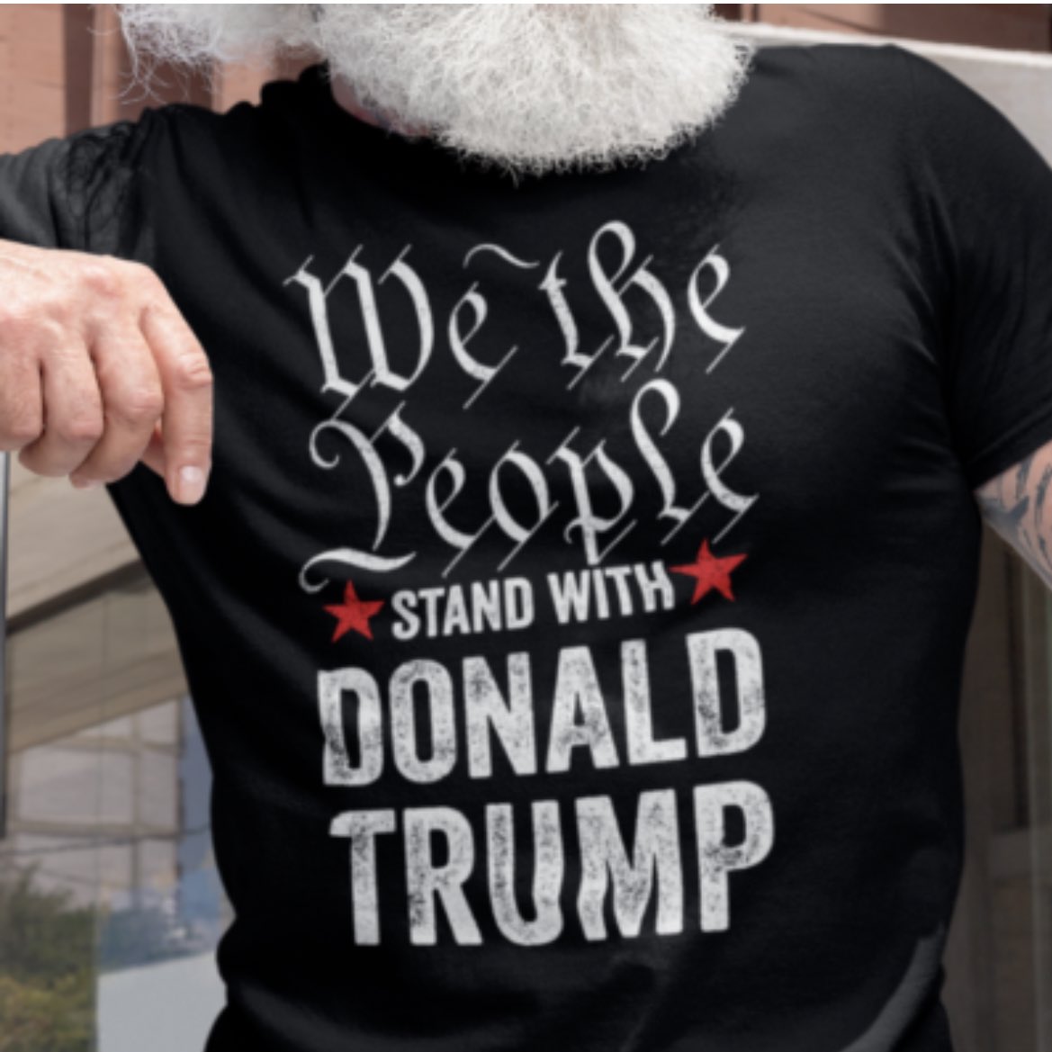 LRPow79's tweet photo. Hey bub, I think it’s supposed to be We The “WHITE” People. https://t.co/SIejfypjLh