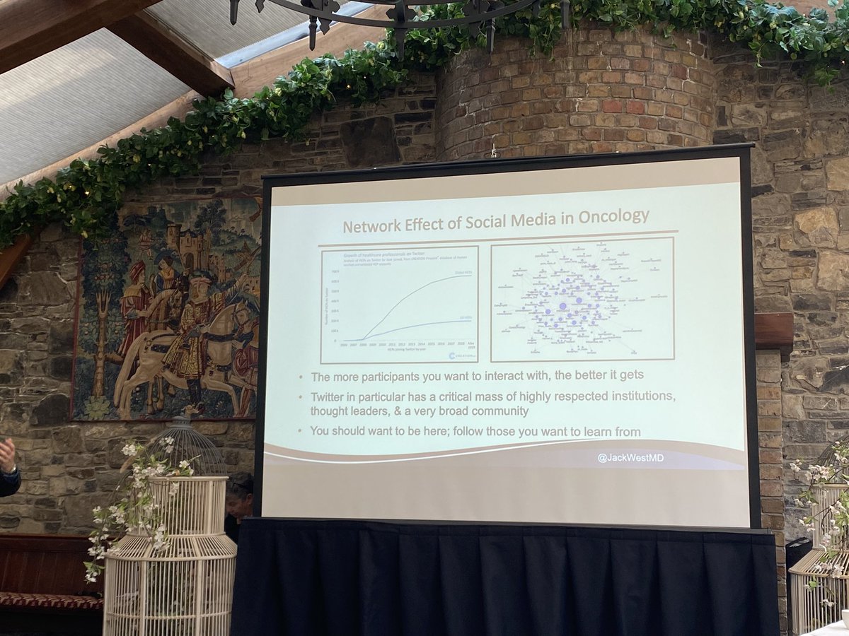DrJNaidoo's tweet photo. #AILCC22🇮🇪
Strengths of social media by guru @JackWestMD:

- scientific exchange in the digital age: ⬆️ing use of Twitter at academic meetings

- keeping up to date: hashtags are ‘bat signals’ for specific info 

- builds community: allows many to have a voice/learn/grow 

@LCSM https://t.co/ftUGSBFWJP