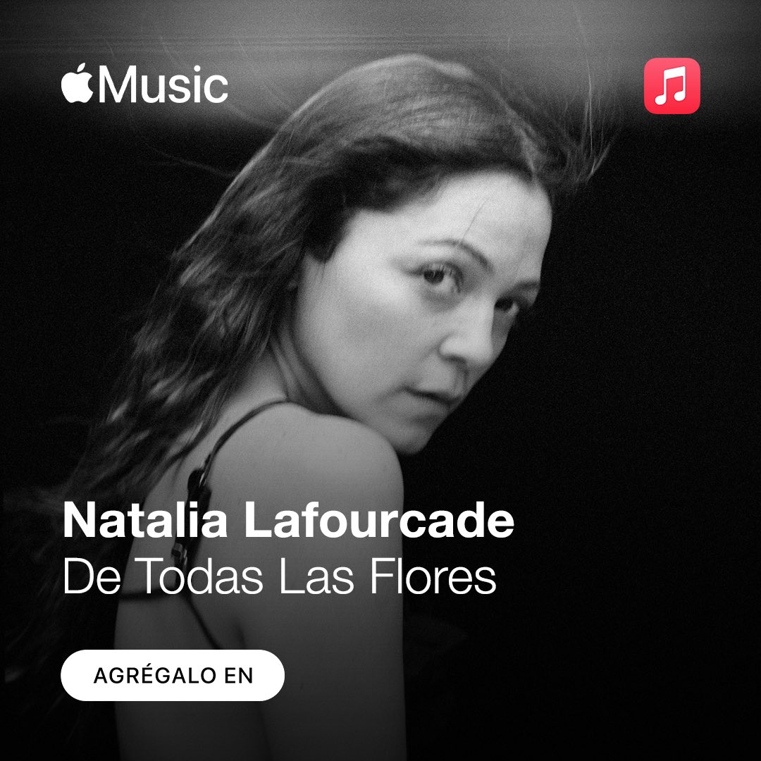 lafourcade's tweet photo. De Todas las Flores es el nombre de mi nuevo disco. Me llena de nervios y a la vez de alegria que llegue el momento de compartirlo con ustedes. 
A partir de hoy pueden pre guardarlo en @AppleMusic #DetodaslasfloresNL https://t.co/5yT1IEolIl https://t.co/v1UyOjjfAF