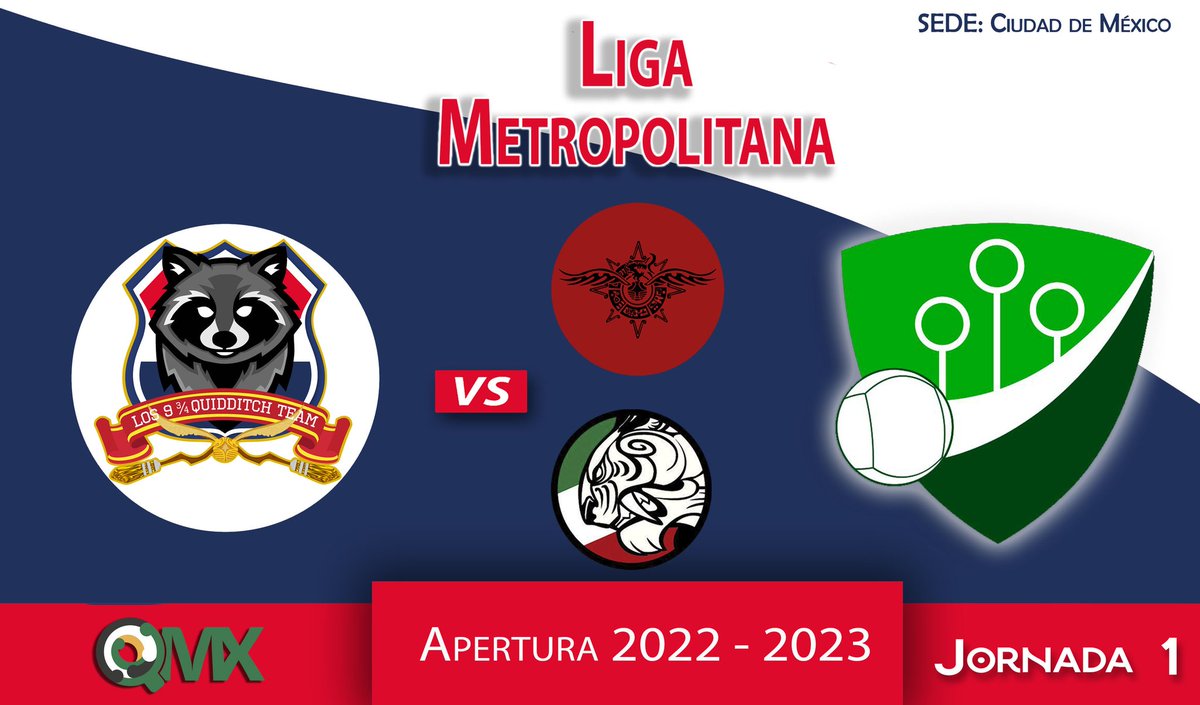 TresCuartosTeam's tweet photo. Mañana da inicio la Temporada de Apertura de la Liga Metropolitana de QMX. Los esperamos en Chapultepec 2ª sección a las 10am, frente a la antigua Feria. https://t.co/6pfc7Ei2H0