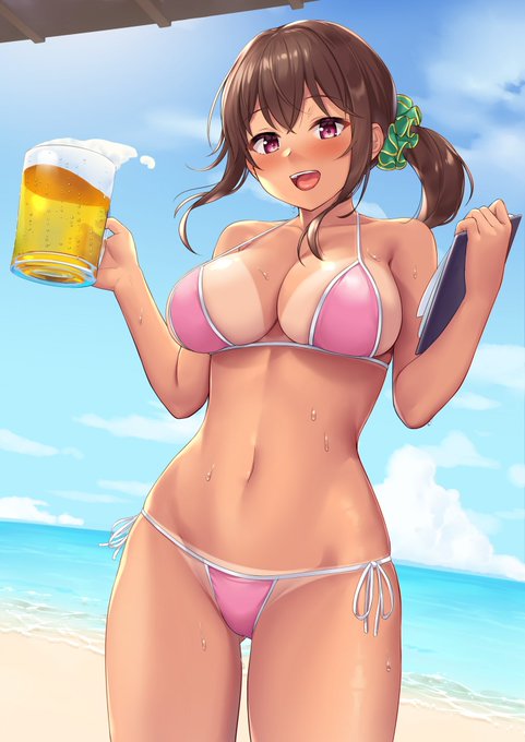 熱月堂グッズ紹介
【浦風真帆】
真帆ちゃんはF市の大学生で、毎年夏には翡翠ヶ浜の海の家『かわせみ荘』でアルバイトをしている女の子です。
デザイン:サワダユウスケ先生(@sawada___)
抱き枕カバーとタペストリーはboothにて販売中!
↓ https://t.co/opWflUxrq1 