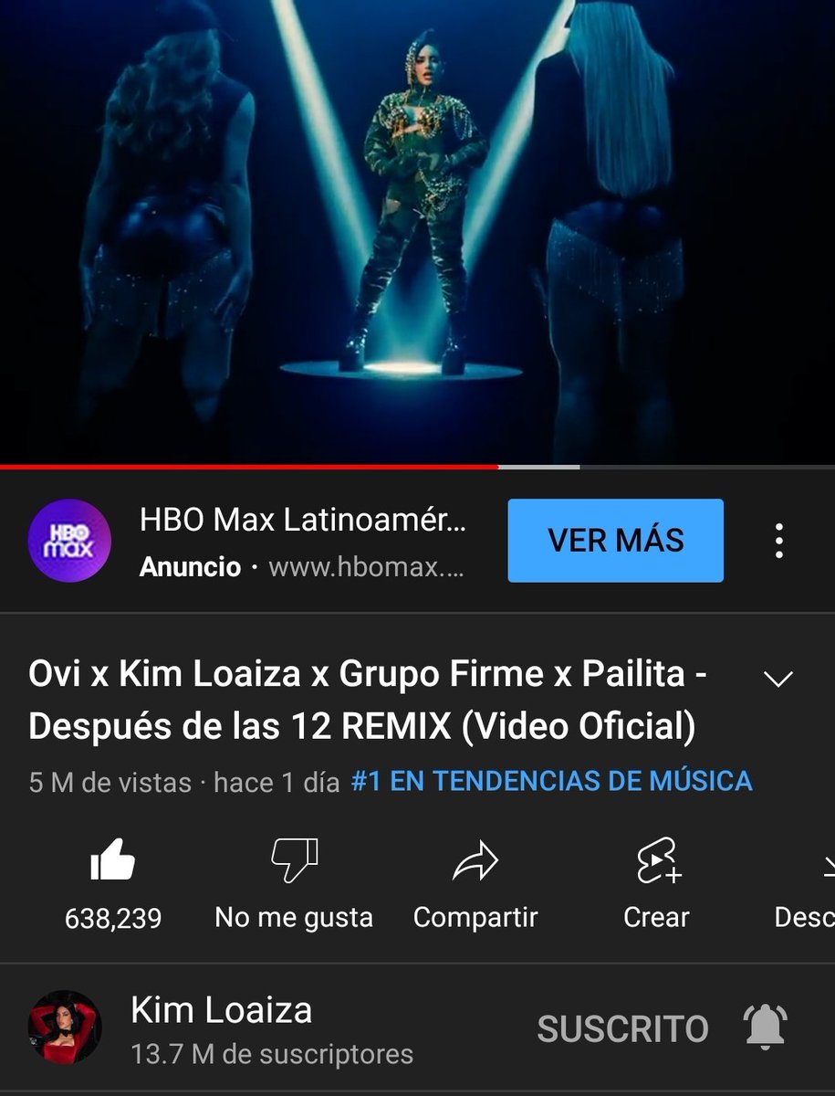 marijukifan's tweet photo. Después de las 12 Remix superó los 5 millones de vistas en youtube 🔥🔥 https://t.co/SSyiUjedJC
