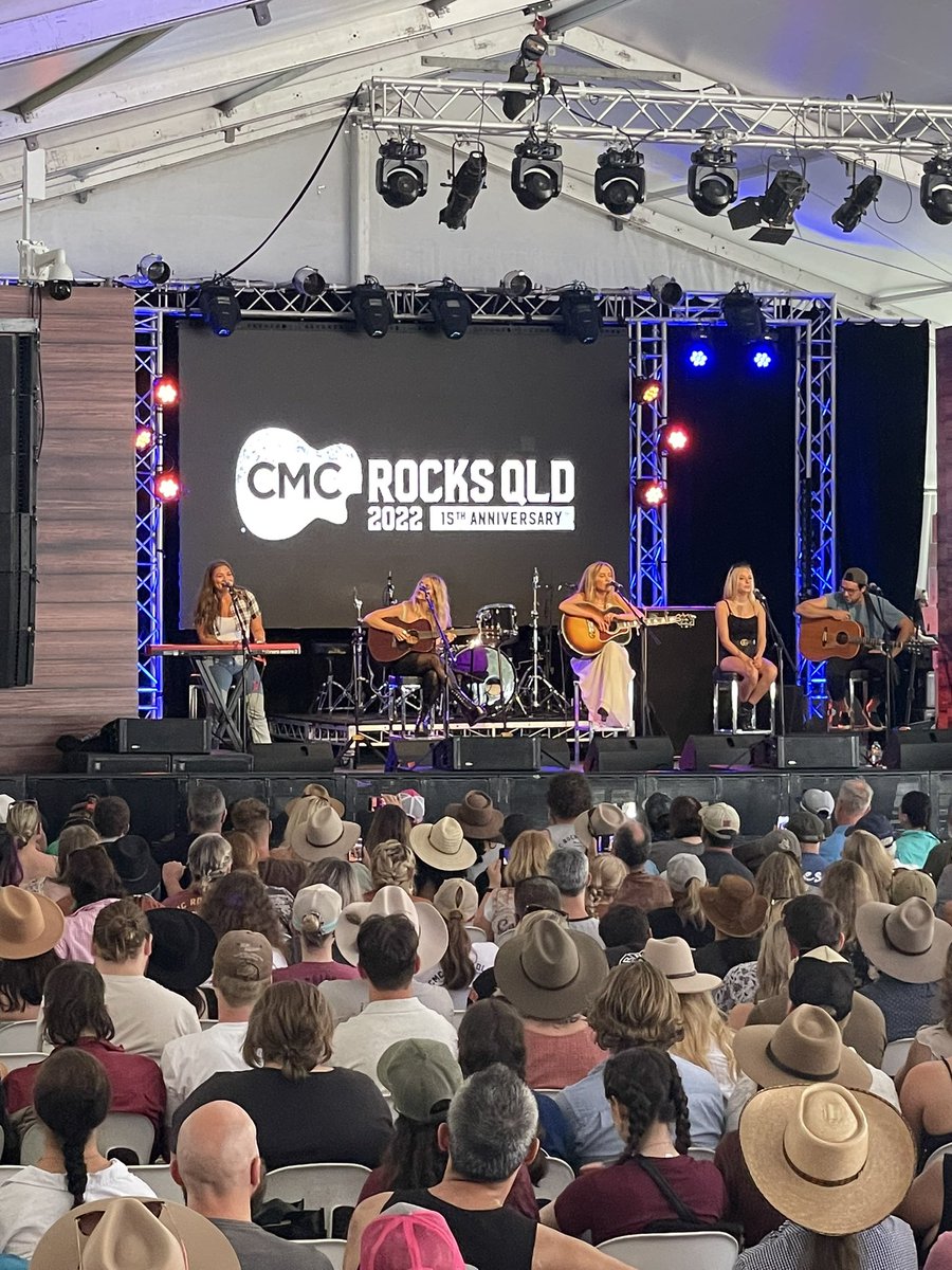 mrjeremydylan's tweet photo. Sun has risen on our fifth and final day of CMC Rocks QLD for 2022. Thank you for everyone who has been with us this weekend making these amazing memories. Looking forward to wrapping it up in style today. https://t.co/mvfDbmzAmC
