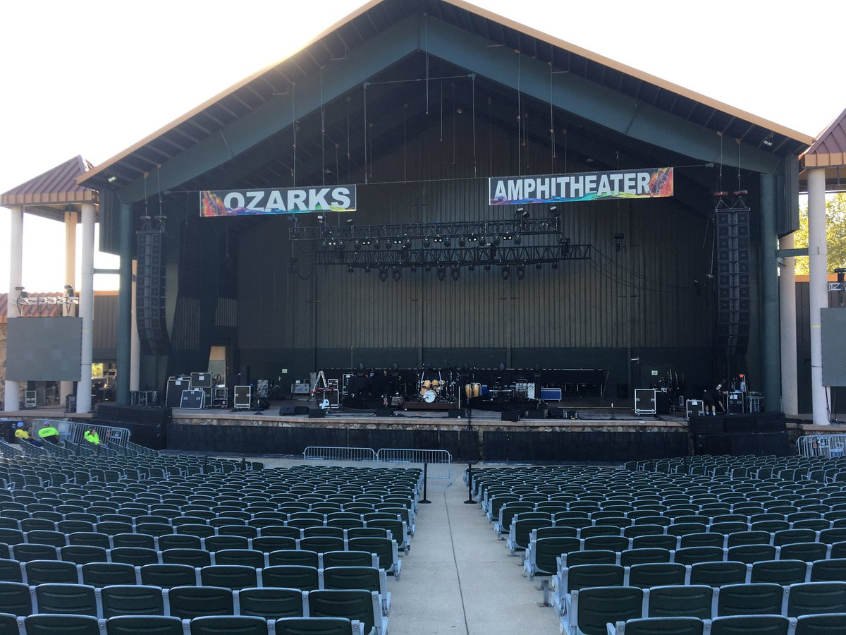Ready to Rock at Ozarks Amphitheater!
