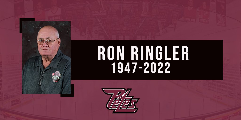 PetesOHLhockey's tweet image. The Peterborough Petes are saddened to announce the passing of long-time scout and alumnus, Ron Ringler. We offer our condolences to Ron's family and friends during this difficult time.

gopetesgo.com/article/petes-…