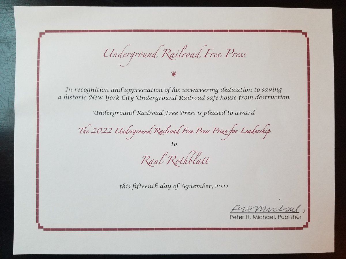 rauldougou's tweet photo. I was blindsided and overjoyed to get this from the Underground Railroad Free Press!!!
And to capitalize on my good fortune (gratuitously plug?), I want to encourage people to comment, share & like our idea to honor #BlackSuffragists in Downtown Brooklyn:
https://t.co/3noAwa4pXd https://t.co/KGjmKeME5X