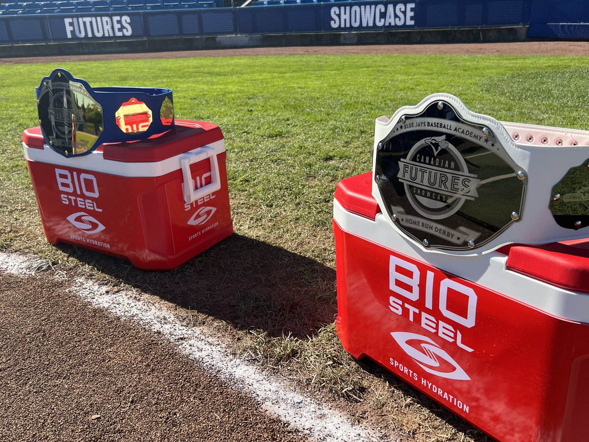 Mike_Rod_9's tweet photo. @MylesNaylor22 took home the belt today @BlueJaysAcademy Canadian Futures Showcase 19  💣’s                    🔥🇨🇦💪                                                                          Powered by @Yakkertech                               Data reports by @BaseballCloudUS https://t.co/tSRK08bRht