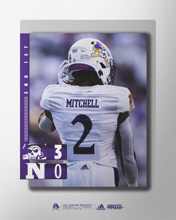 ECU Football on Twitter "🟣⚪️⚪️⚪️ https//t.co/ILC3sj8eii" / Twitter