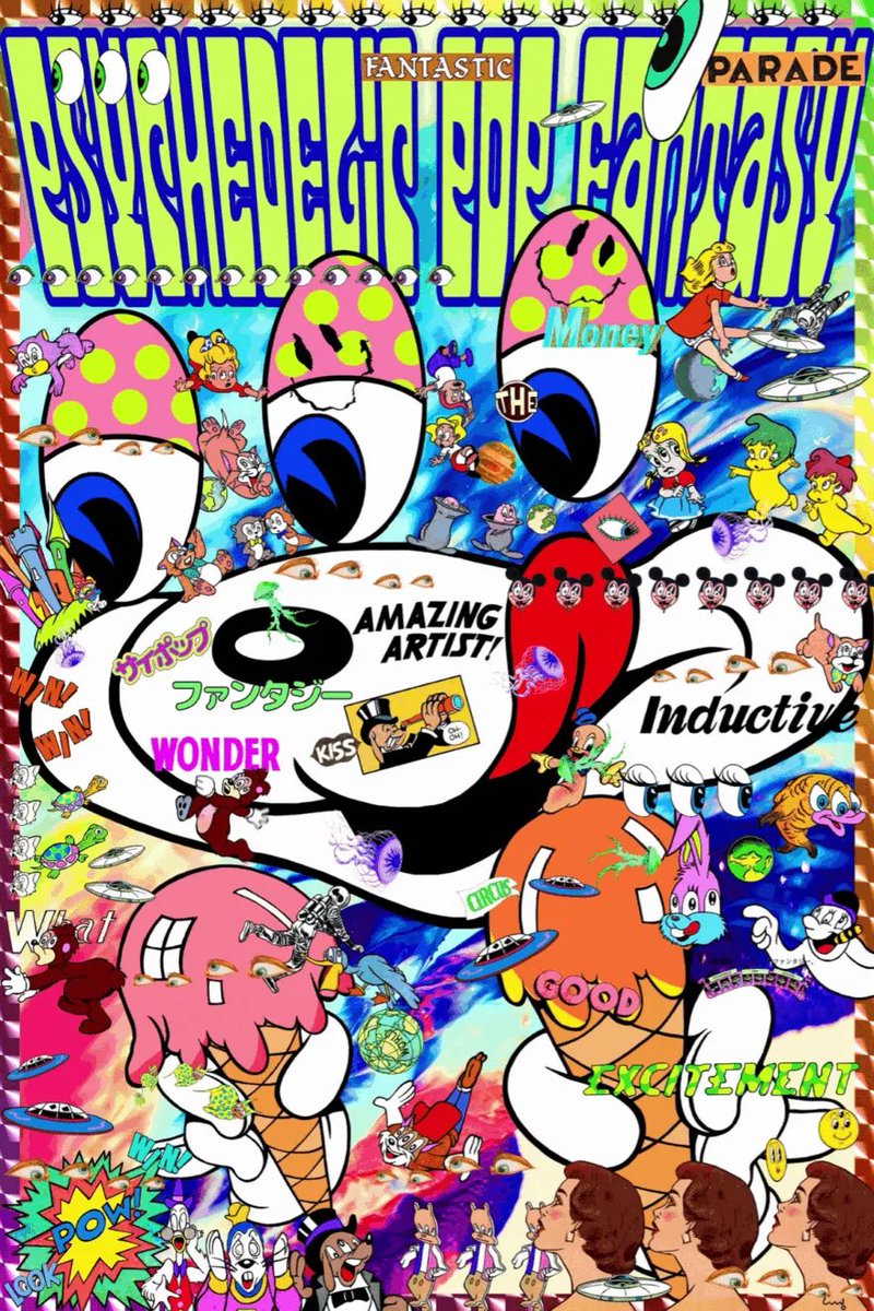 _247art's tweet photo. π’π¦ππ ππ ! π
The talented PsyPop artist @crypto__fantasy drop is LIVE NOW @niftygateway!
ππΆπ― ππ’π€π΅:
#TeamOshi gave EM! her first IRL exhibition back in 2019. We couldn't be more excited to watch her evolution in the digital realm of #cryptoart! π
Interview π https://t.co/LoRBDuyCzh