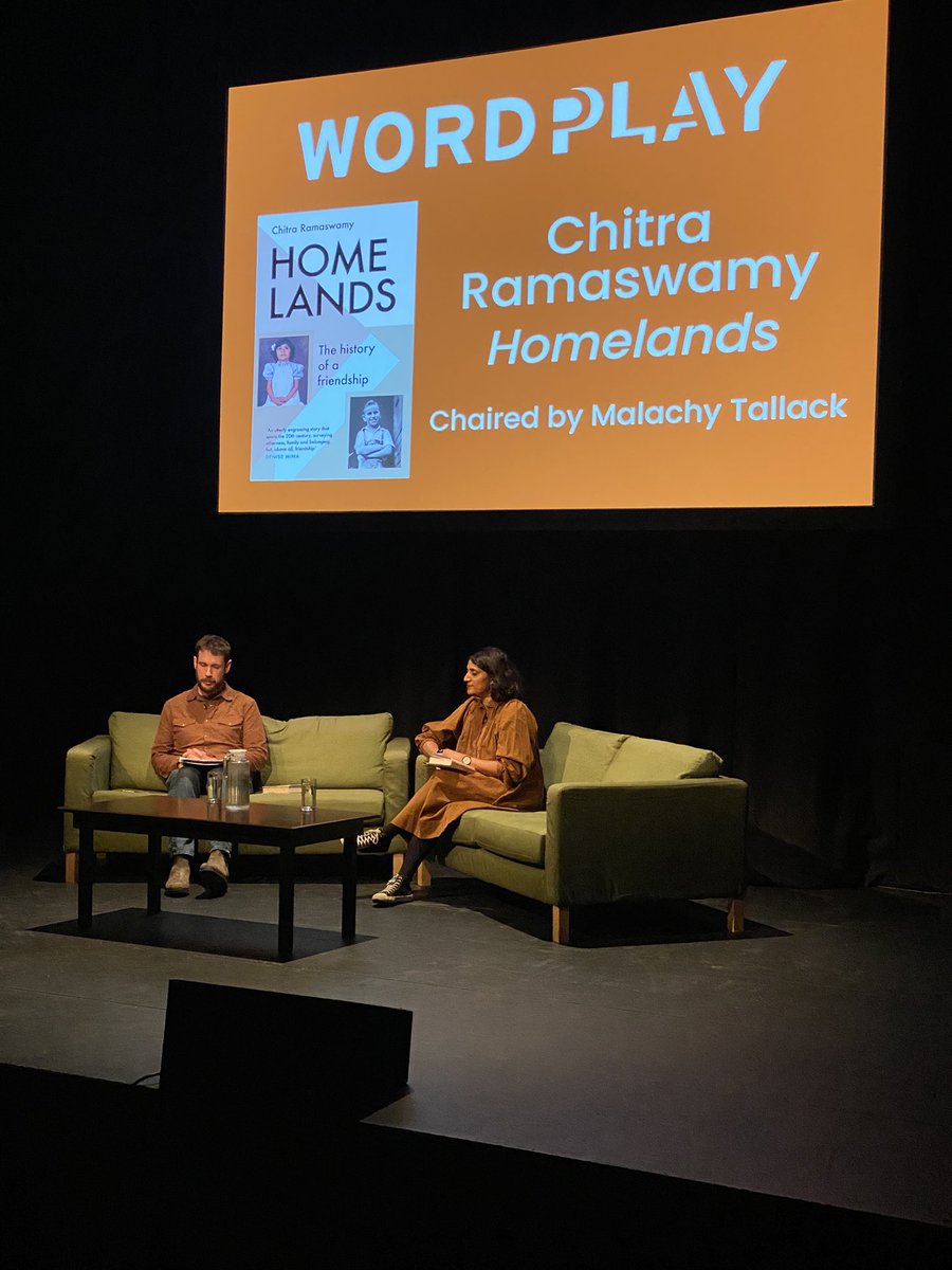 Shetland Arts (@shetlandarts) on Twitter photo Another fantastic evening at Wordplay with Chitra Ramaswamy and Kirstin Innes, so lovely to see all our guests back in person! 
There are still tickets available for the author events tomorrow night with Gavin Esler and Sara Sheridan tickets.shetlandarts.org/sales/categori…
#wordplay2022 Another fantastic evening at Wordplay with Chitra Ramaswamy and Kirstin Innes, so lovely to see all our guests back in person! 
There are still tickets available for the author events tomorrow night with Gavin Esler and Sara Sheridan tickets.shetlandarts.org/sales/categori…
#wordplay2022