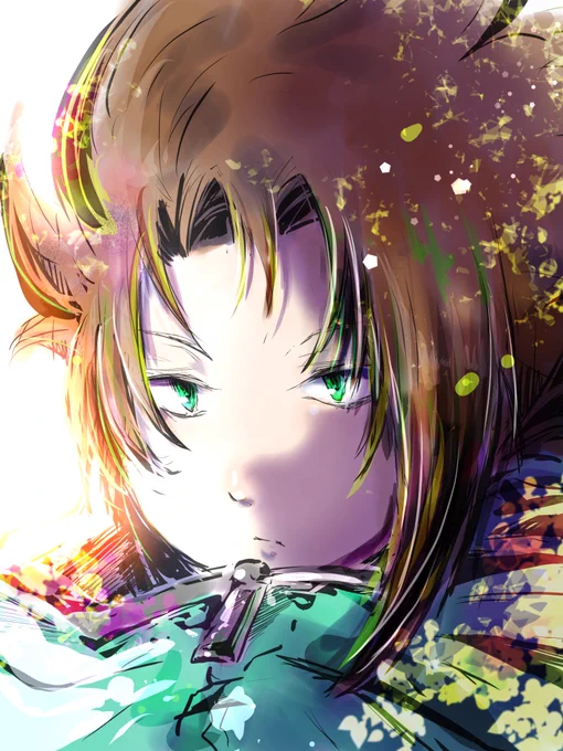 アシメゾ好きすぎて油断したらアシメ描いてる 
