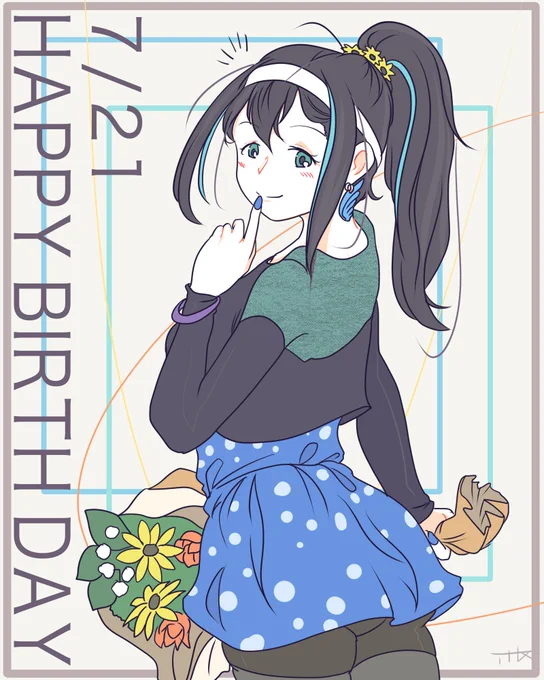 今新規描く余裕無いから過去絵で応援本当、お身体には気をつけてください#みやのあーと #ニハリん #いつつとなな 