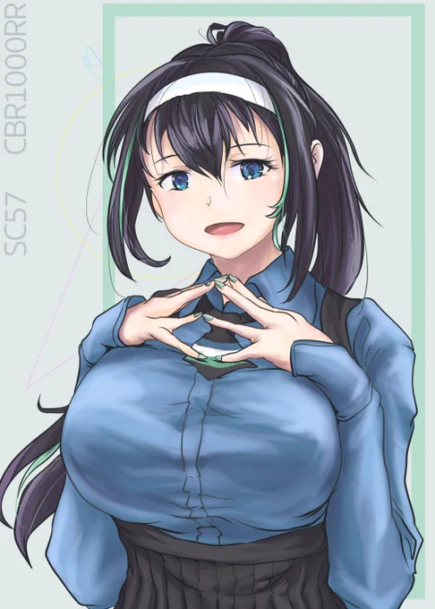 今新規描く余裕無いから過去絵で応援本当、お身体には気をつけてください#みやのあーと #ニハリん #いつつとなな 