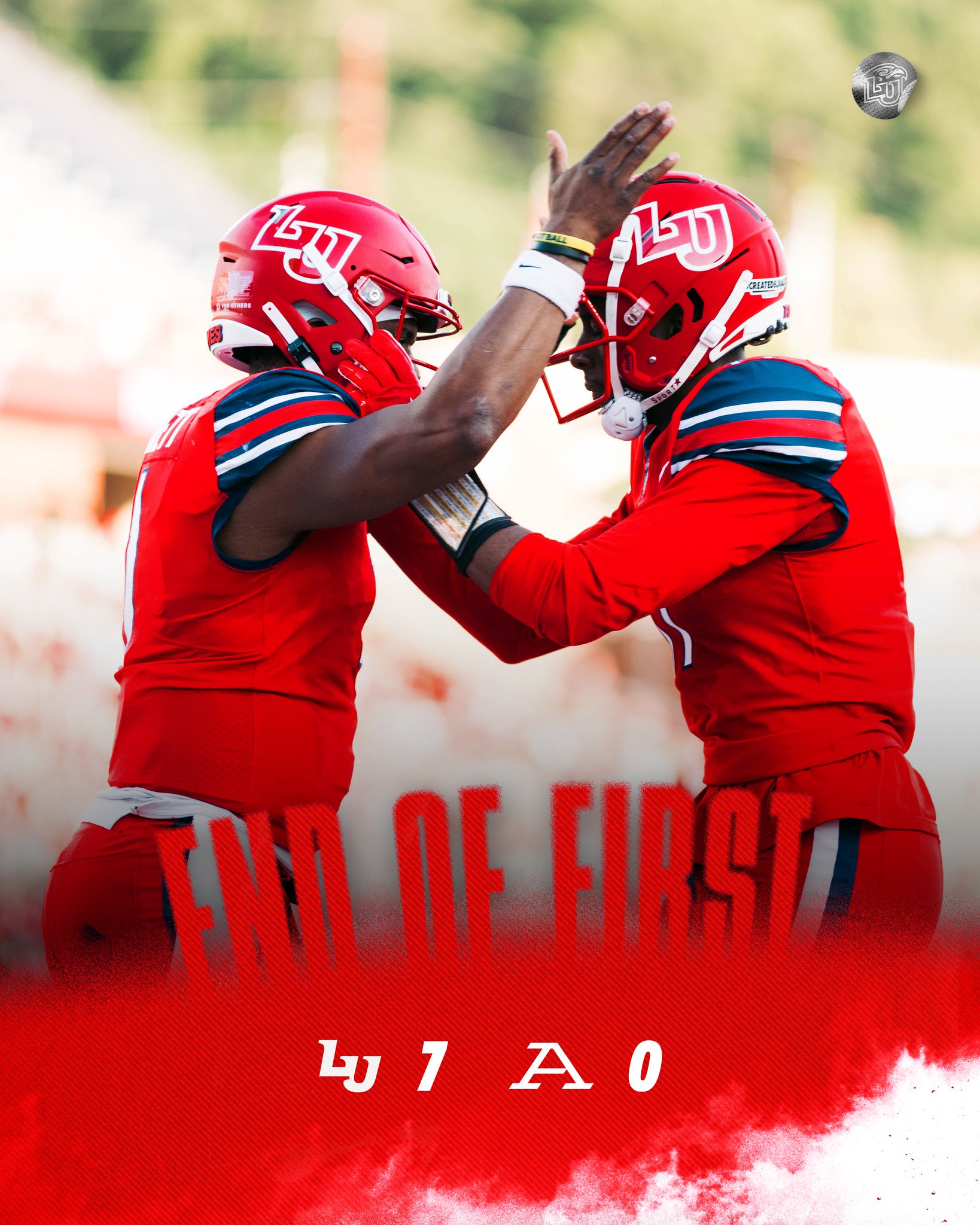 Liberty Football on Twitter "Flames strike first 🔥 https//t.co
